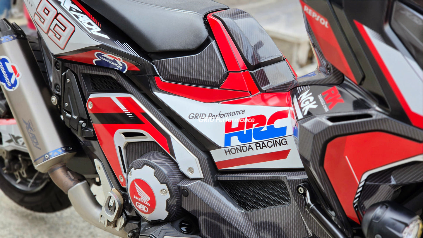 HONDA X-ADV 750 Graphic Full Decal Sticker Kit (2-3.HR carbon)