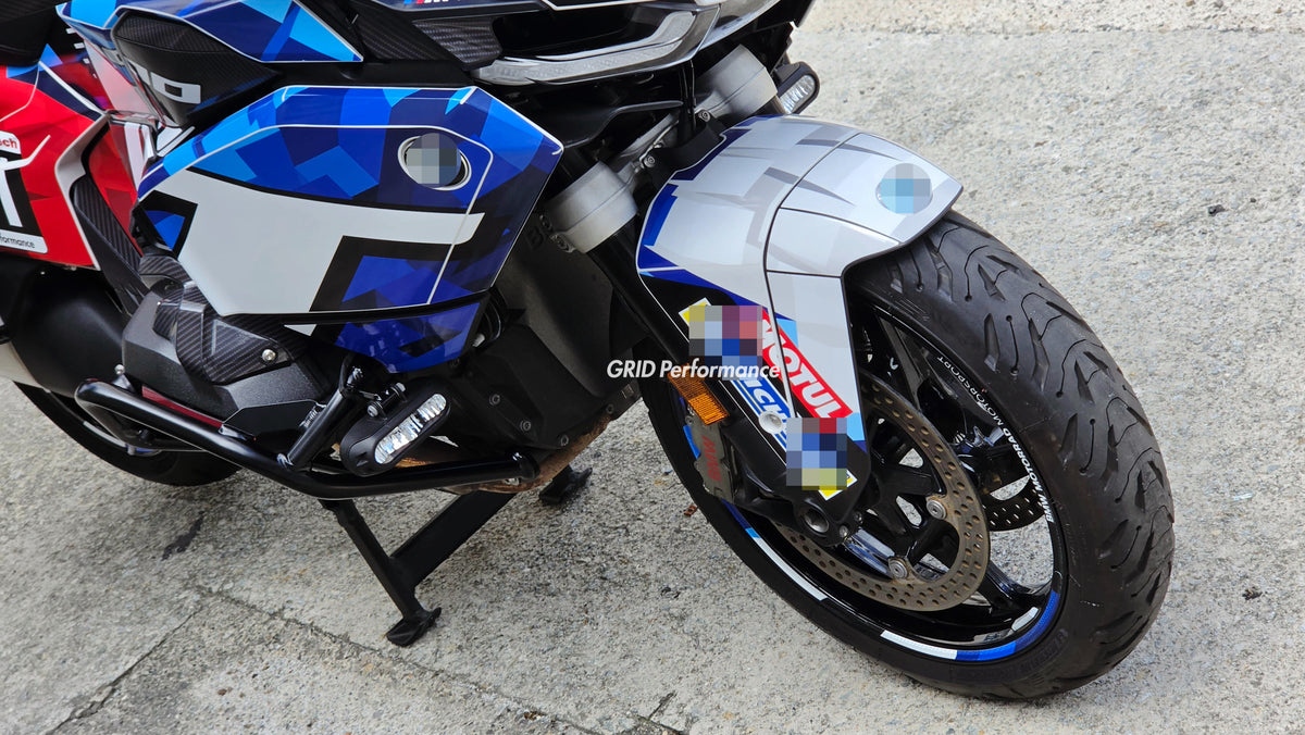 BMW R1300RT Graphic Full Decal Vinyl Sticker Kit (7-1.M Hybrid)