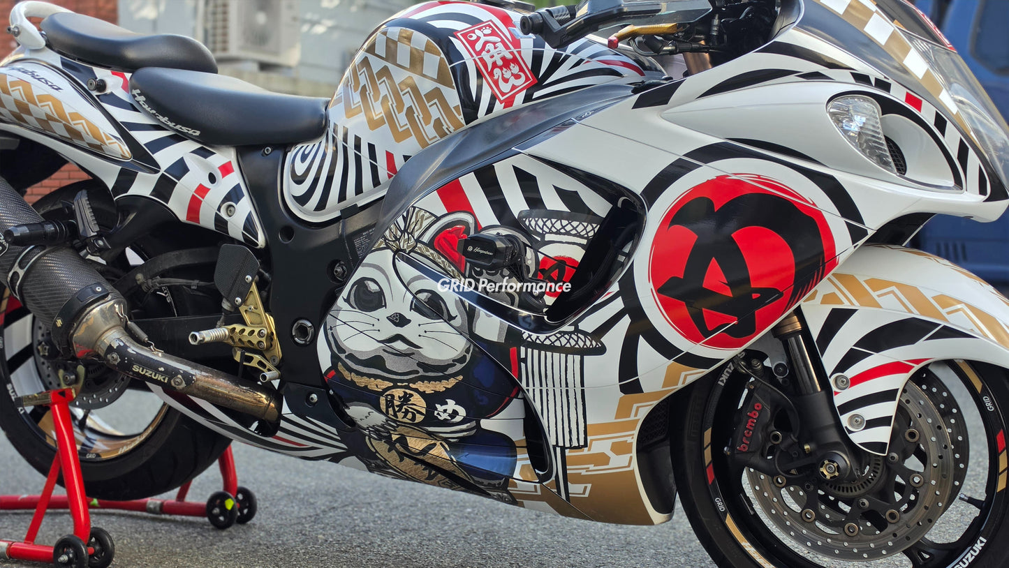 SUZUKI HAYABUSA Graphic Full Decal Vinyl Kit (3-1.Mote 4)