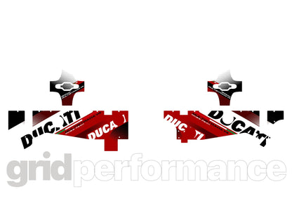 DUCATI Multistrada V4 PP Aluminium Painners  Decal Sticker Kit (Type-A)