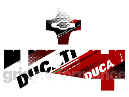 DUCATI Multistrada V4 PP Aluminium Painners  Decal Sticker Kit (Type-A)