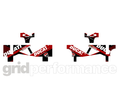 DUCATI Multistrada V4 PP Aluminium Painners  Decal Sticker Kit (Type-B)