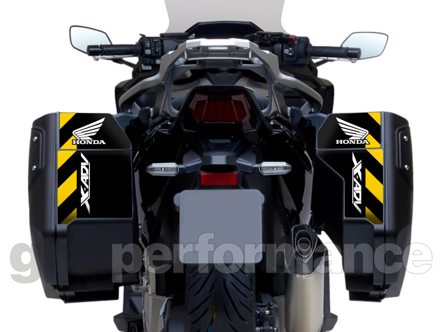 HONDA X-ADV Panniers Reflective Decal Sticker (1-2)
