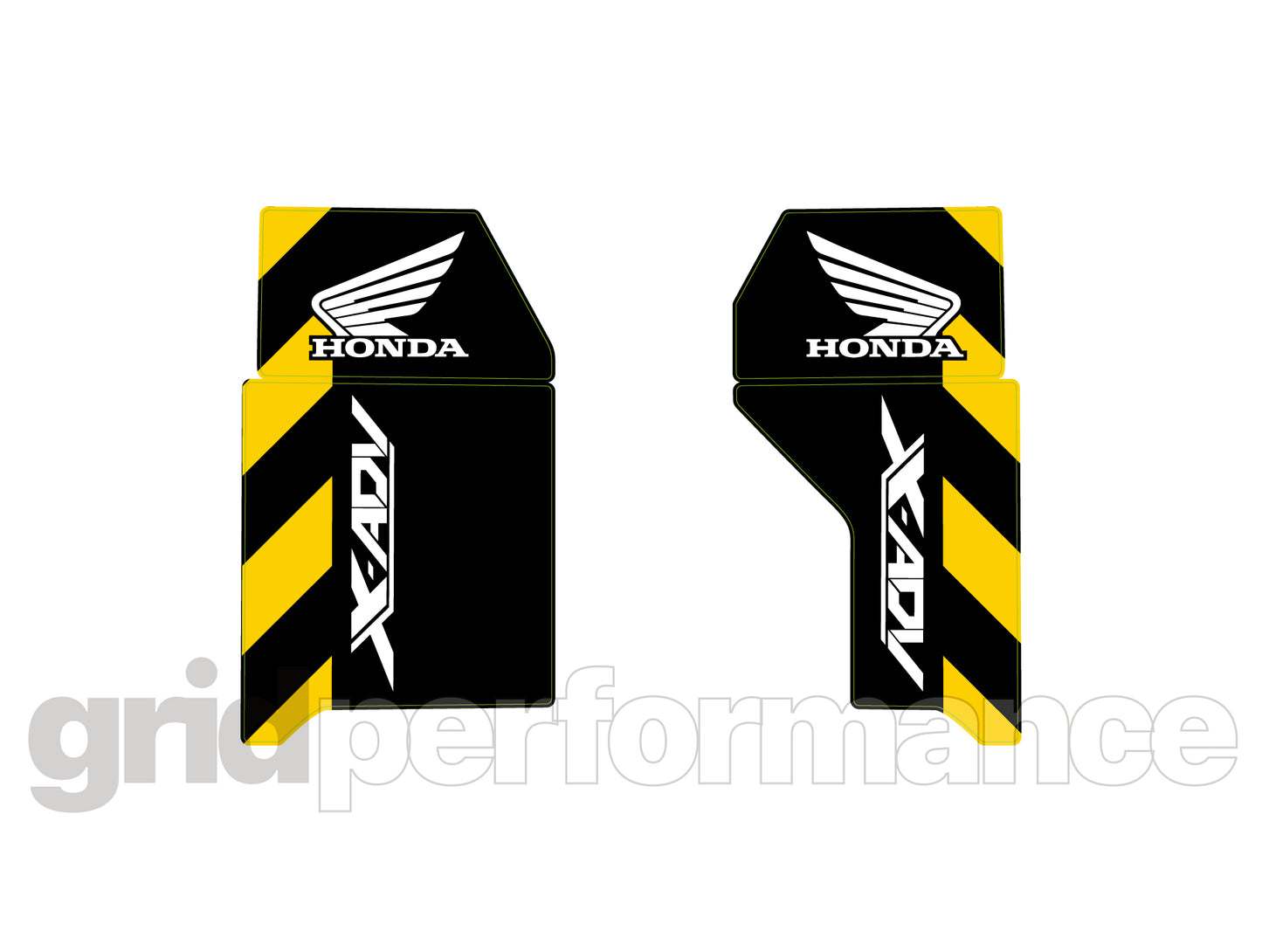 HONDA X-ADV Panniers Reflective Decal Sticker (1-2)