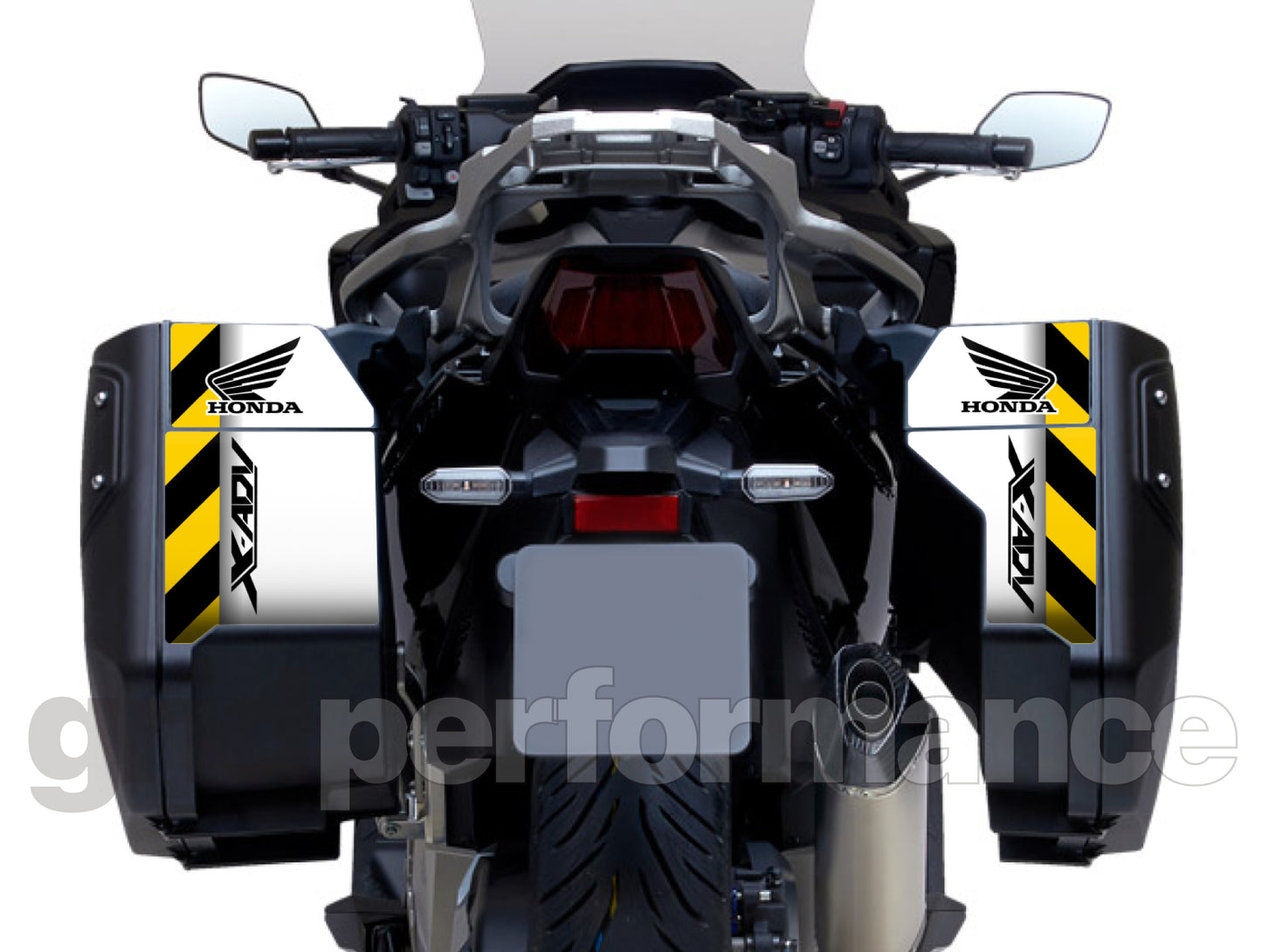 HONDA X-ADV Panniers Reflective Decal Sticker (1-3)
