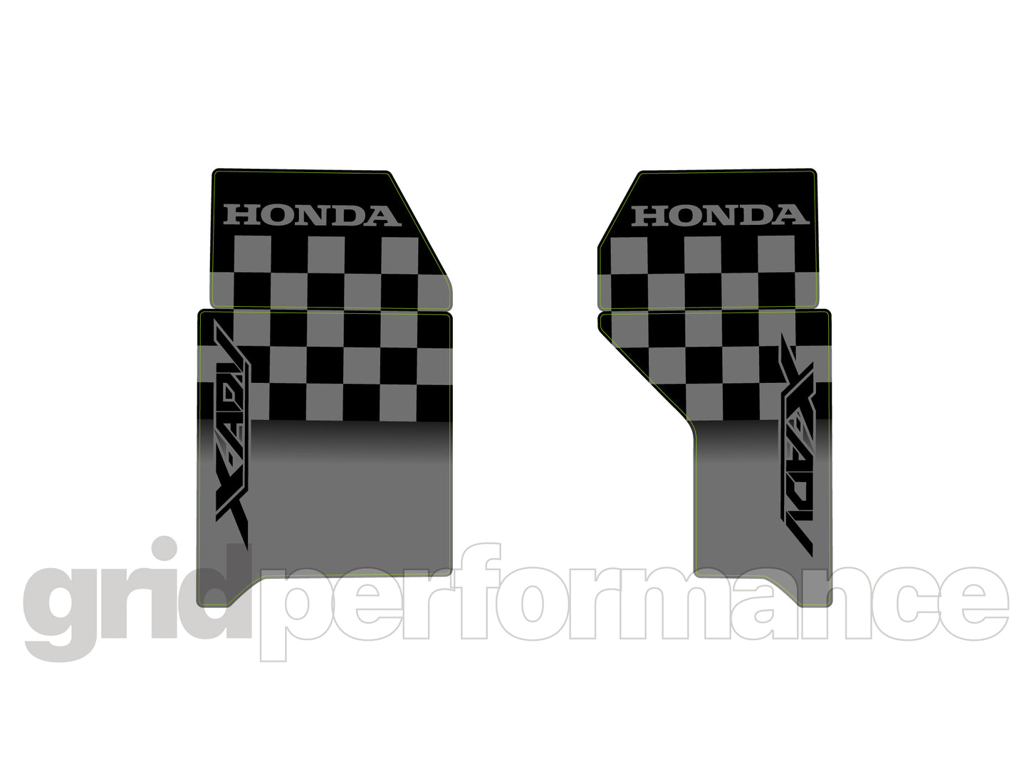 HONDA X-ADV Panniers Reflective Decal Sticker (2-4)