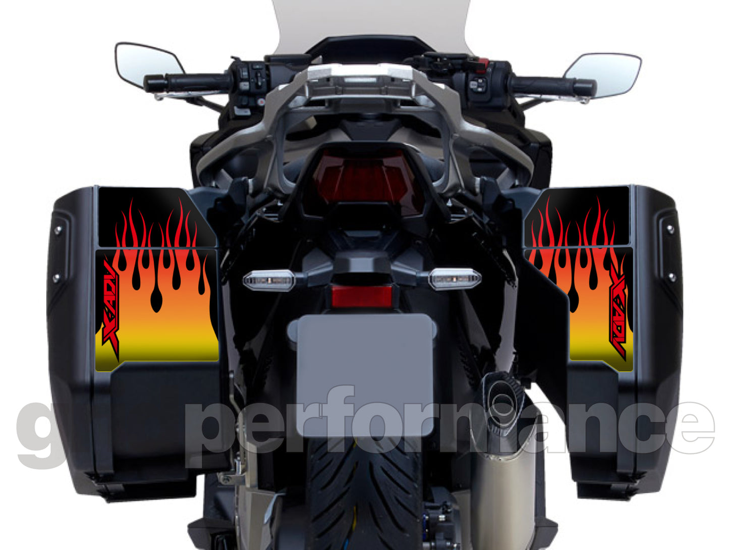 HONDA X-ADV Panniers Reflective Decal Sticker (3-2)