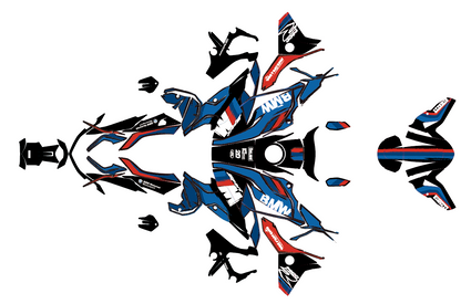 BMW F900R Graphic Decal Sticker Kit (3-1.M Cartoon)