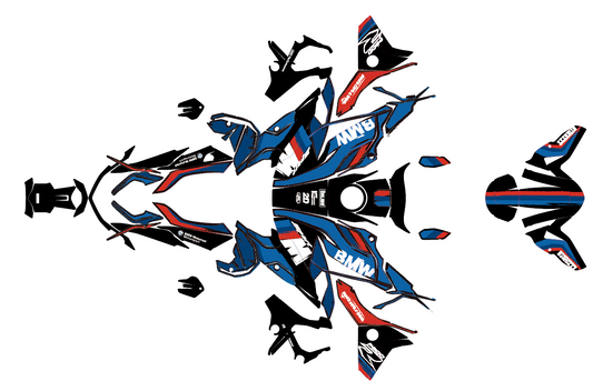 BMW F900R Graphic Decal Sticker Kit (3-1.M Cartoon)